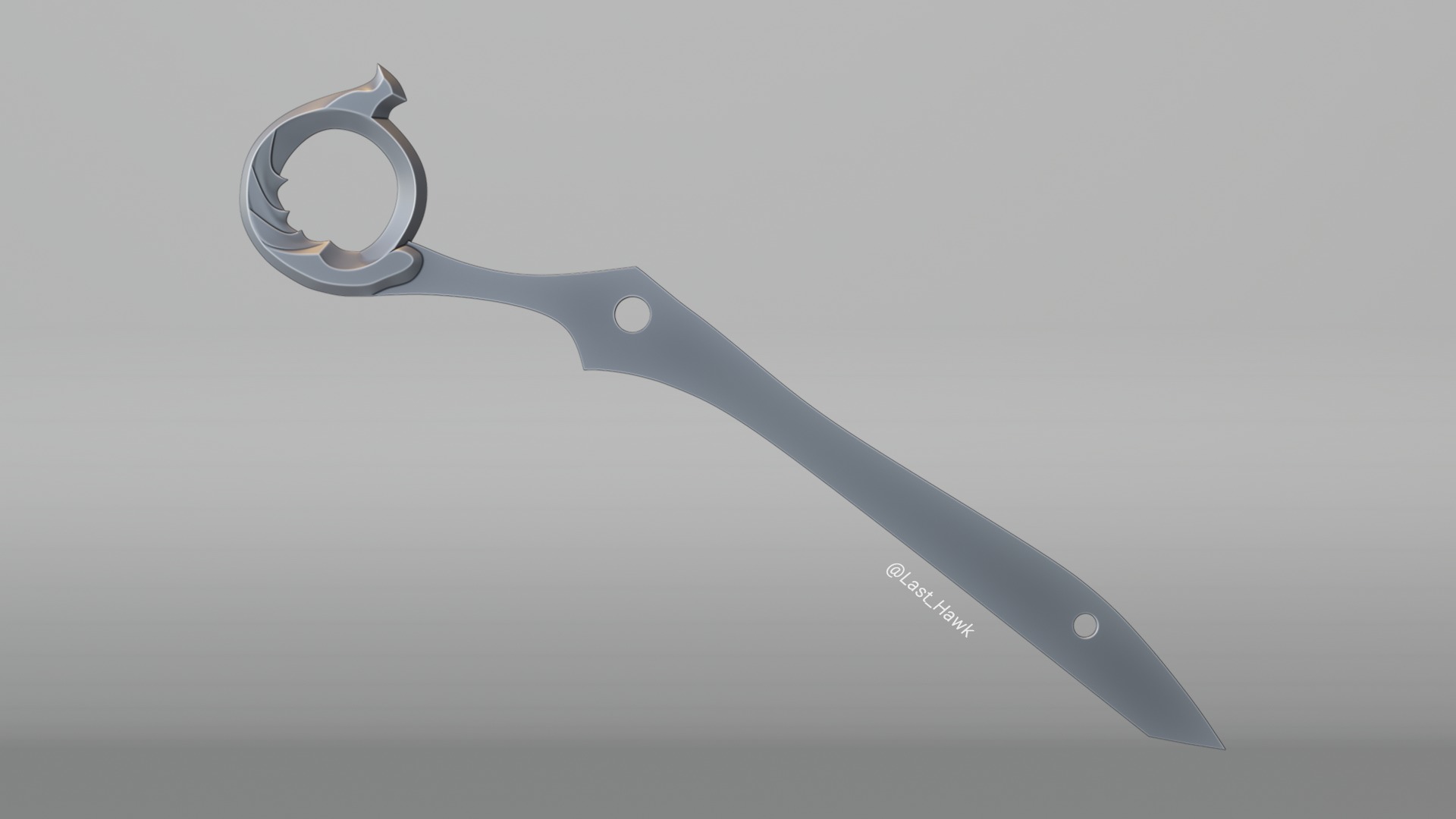 Scissor Blades 2nd part Kill la Kill Free 3D print model_6