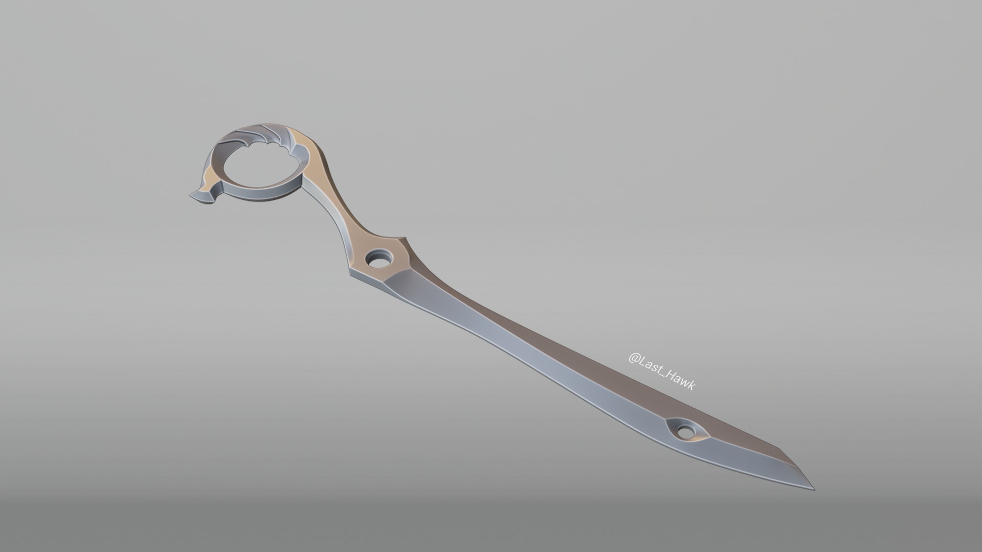 Scissor Blades 2nd part Kill la Kill Free 3D print model_5