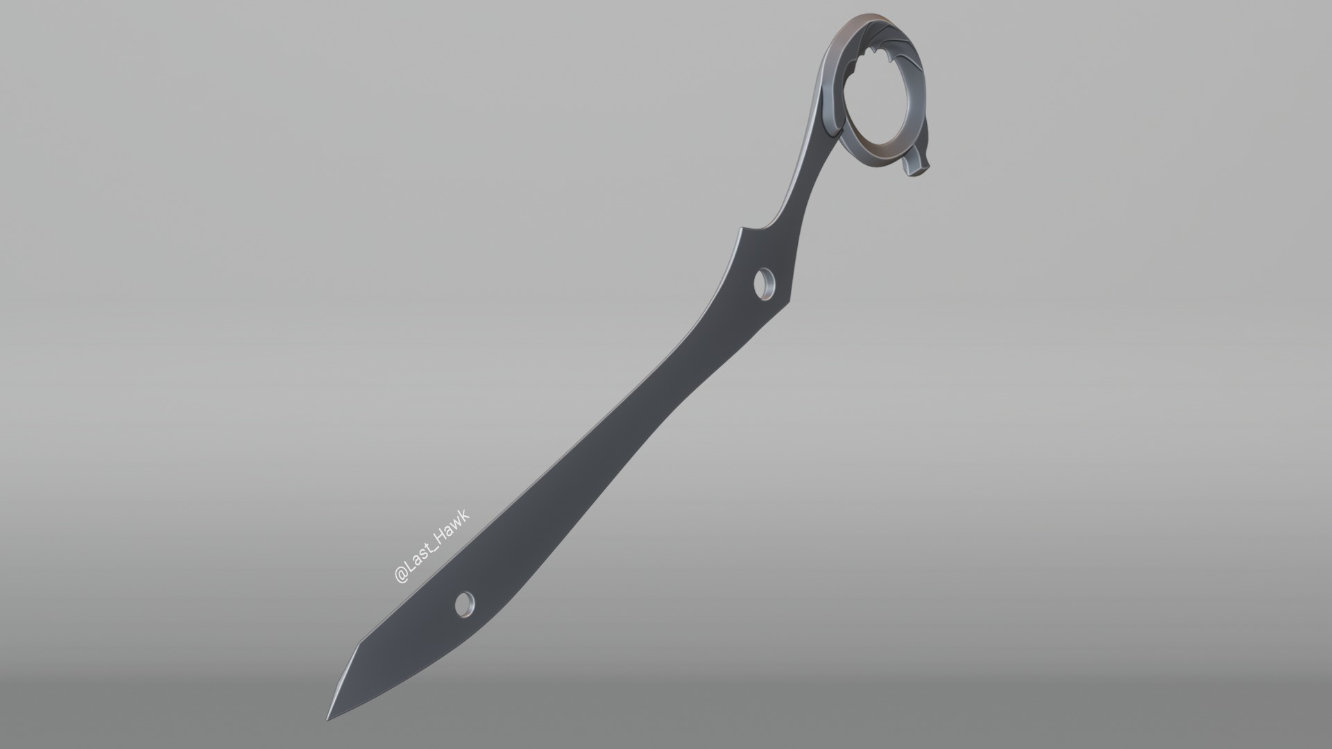 Scissor Blades 2nd part Kill la Kill Free 3D print model_4