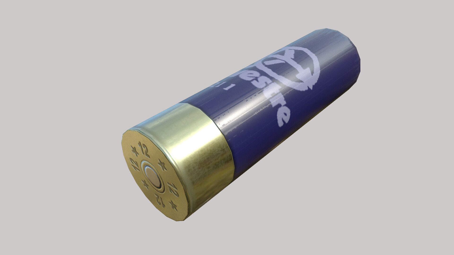 Fabarm STF12 short PBR Low-poly 3D model Low-poly 3D model_21