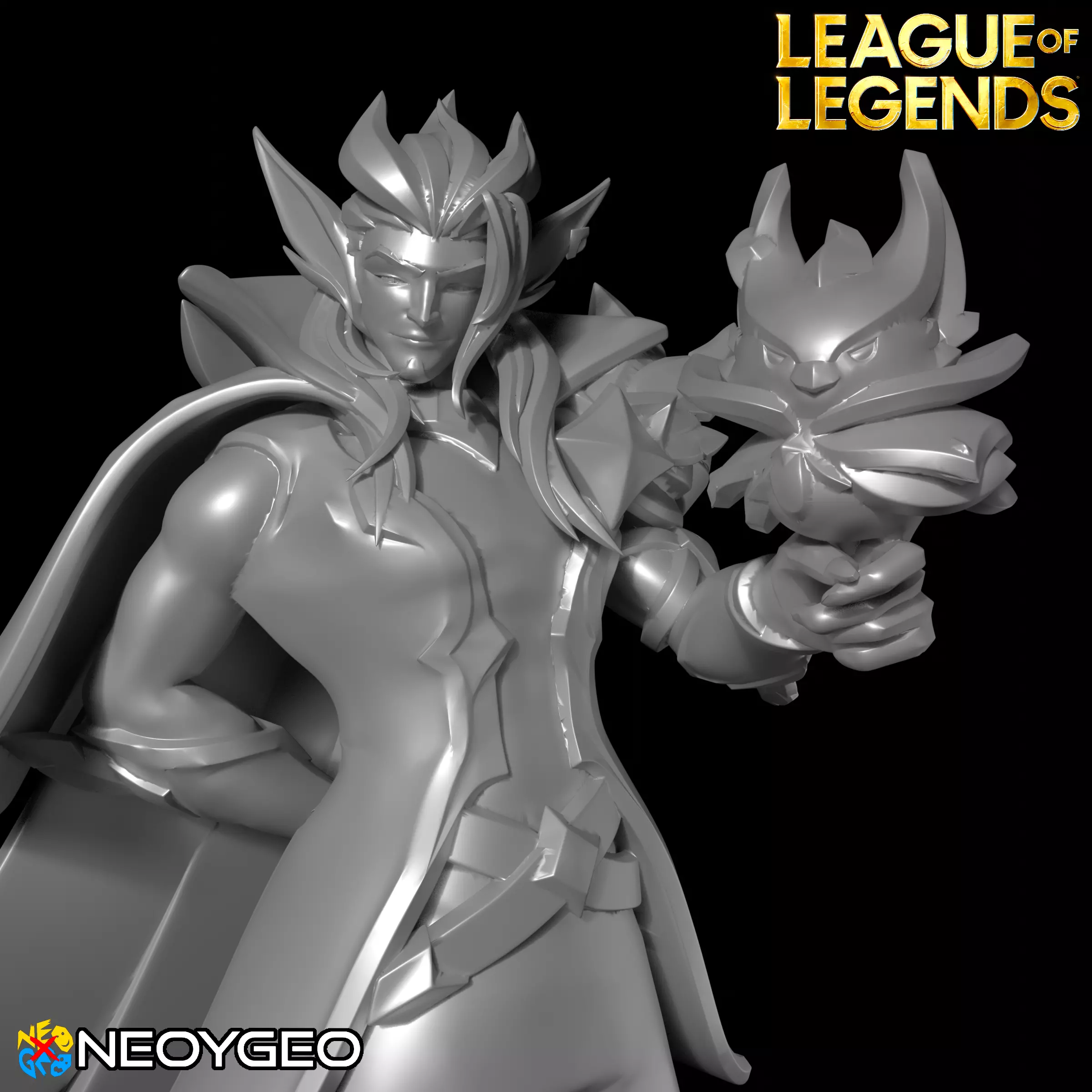 RAKAN STAR GUARDIAN - LEAGUE OF LEGENDS 3D print model_0