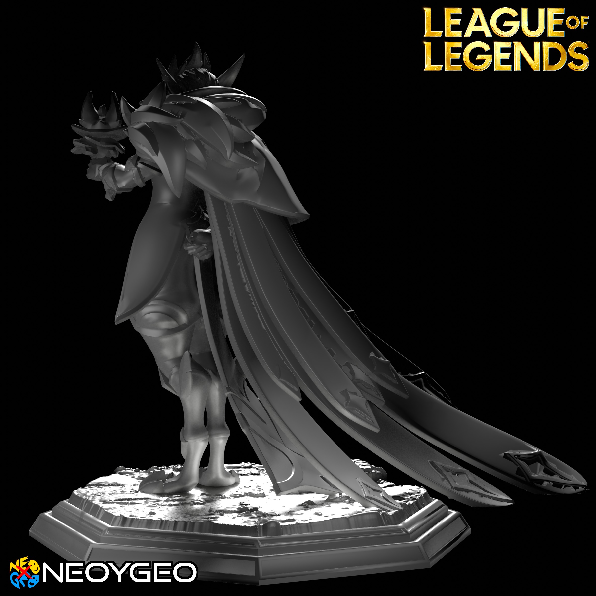 RAKAN STAR GUARDIAN - LEAGUE OF LEGENDS 3D print model_4