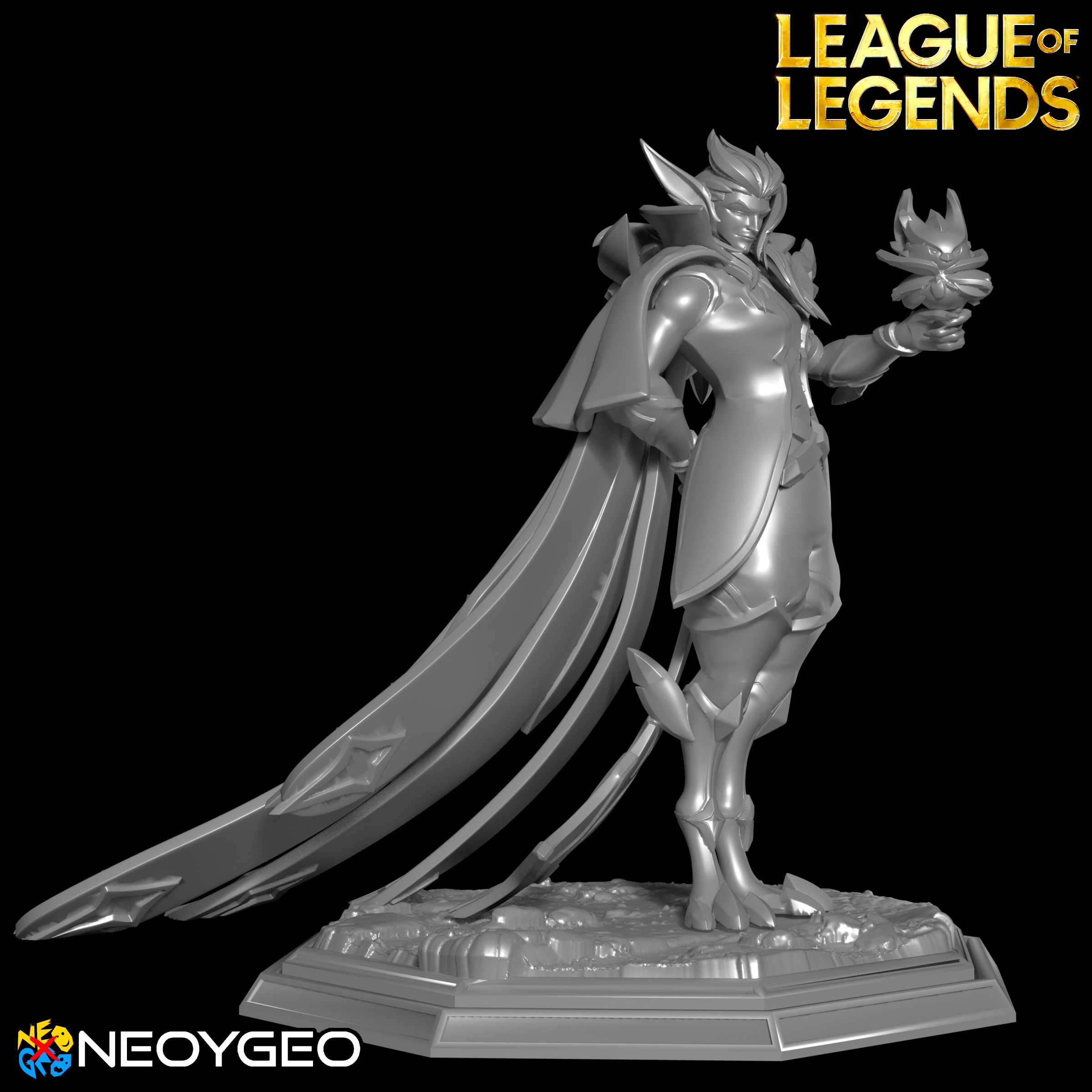 RAKAN STAR GUARDIAN - LEAGUE OF LEGENDS 3D print model_3