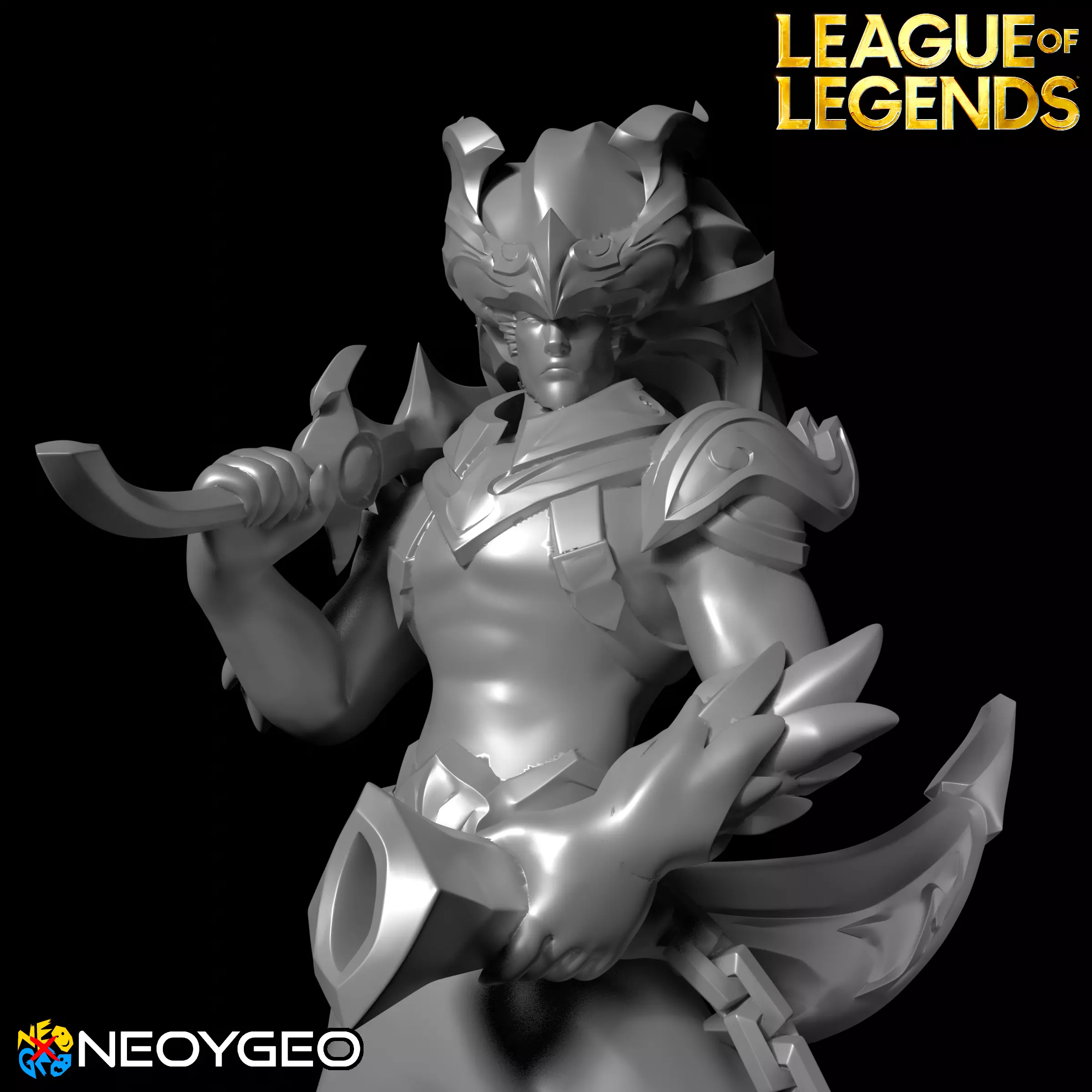 YASUO NIGHTBRINGER - LEAGUE OF LEGENDS 3D print model