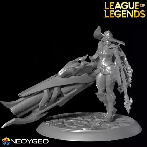 HIGH NOON SENNA - LEAGUE OF LEGENDS 3D print model