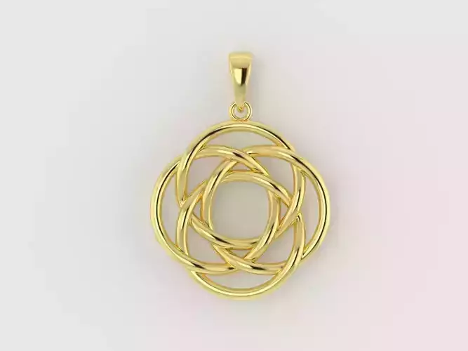 Jewelry Pendant Celtic Knot-Ready to Print