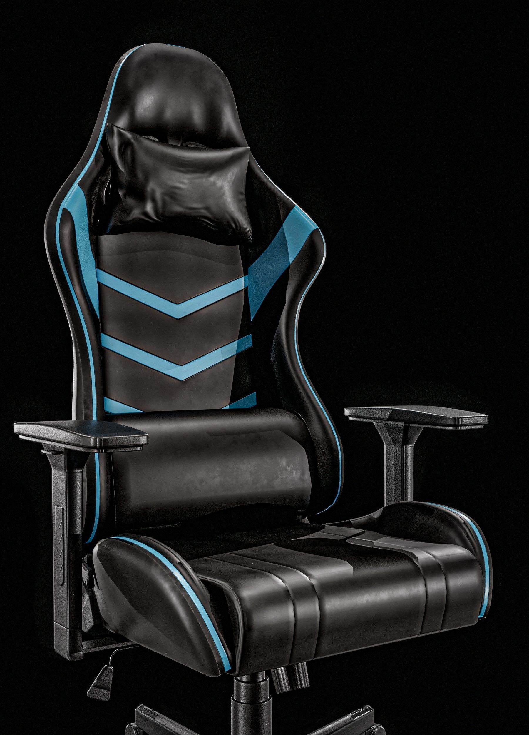   Gaming Chair Packages Low-poly 3D model_15