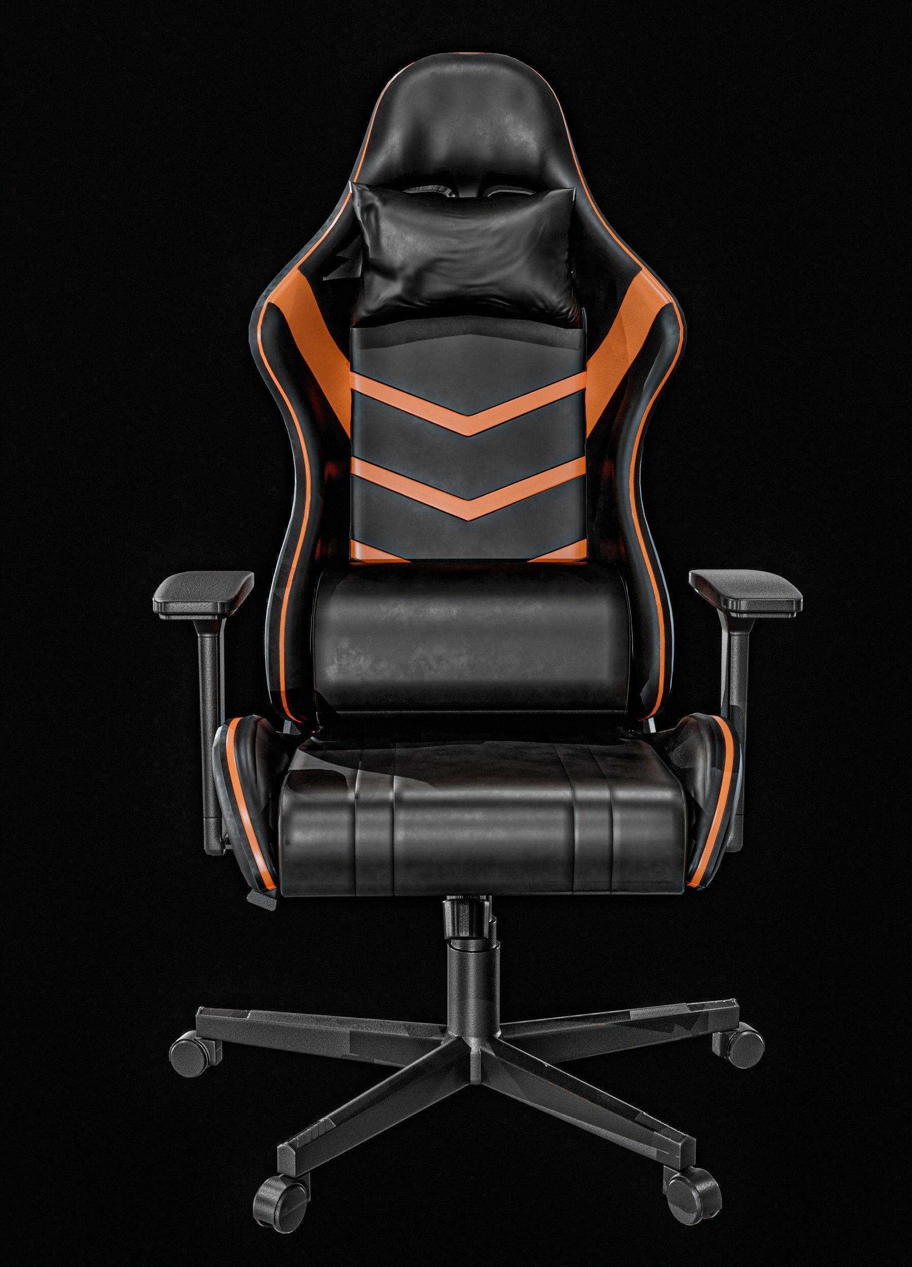   Gaming Chair Packages Low-poly 3D model_6