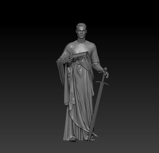 Saint Paul the Apostle  Religious 3D Printable Statue 3D print model