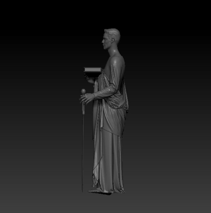 Saint Paul the Apostle  Religious 3D Printable Statue 3D print model_5