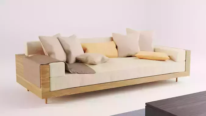 Modern 3 Seater Sofa