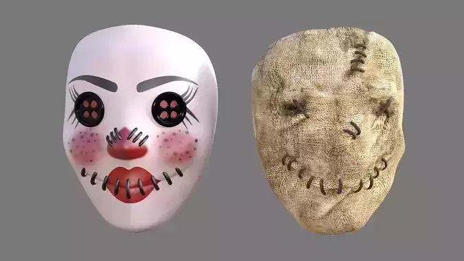Halloween Mask 3 3D model
