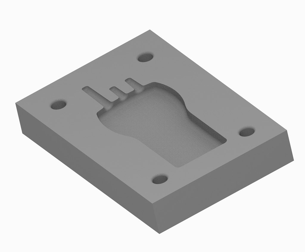 Chocolate Mold Radio Gadget 3D print model_3