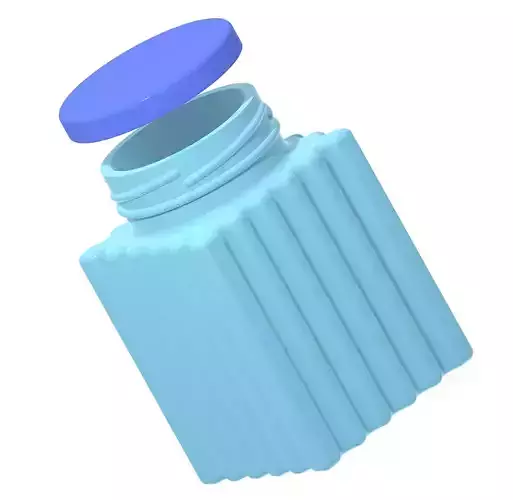 Square Container 3D print model
