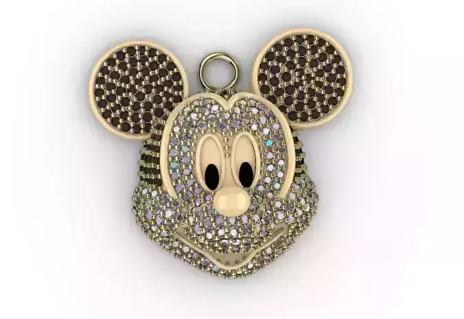 dijes- Colgante mickey mouse dibujo animado -v-