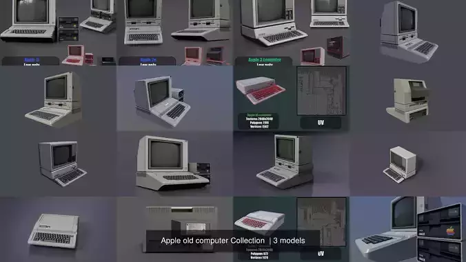 Apple old computer Collection 