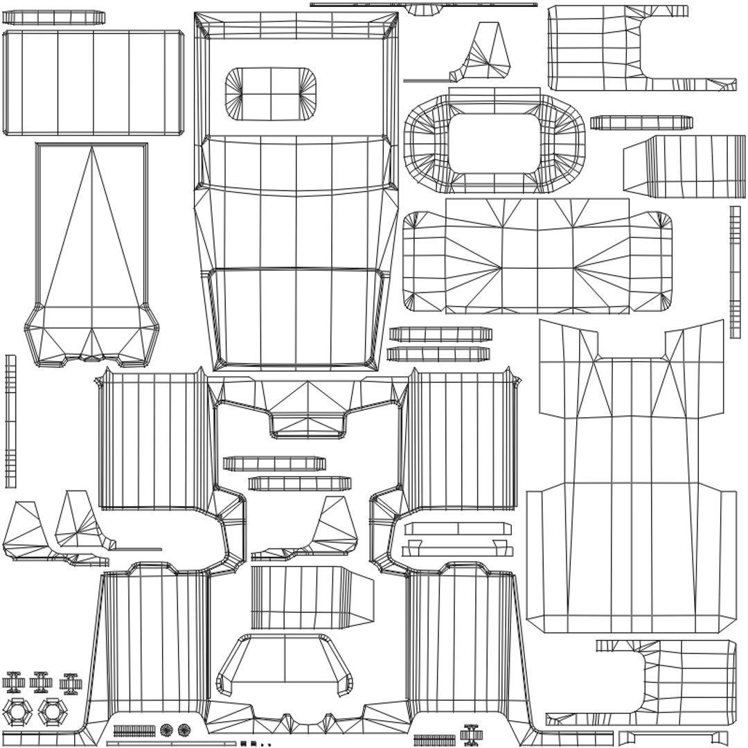 Analyzer DS2500Q1 - PBR 3D Game Ready Low-poly 3D model_12