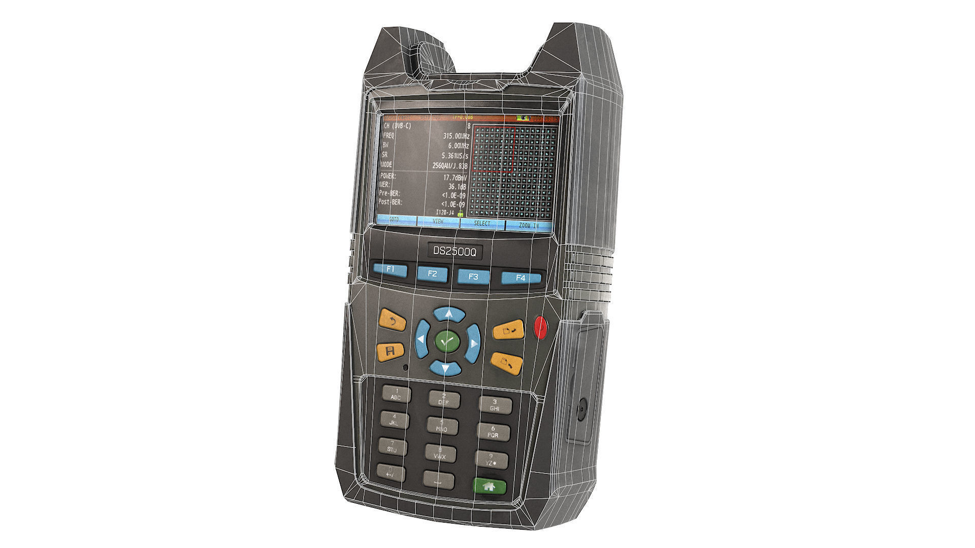 Analyzer DS2500Q1 - PBR 3D Game Ready Low-poly 3D model_4