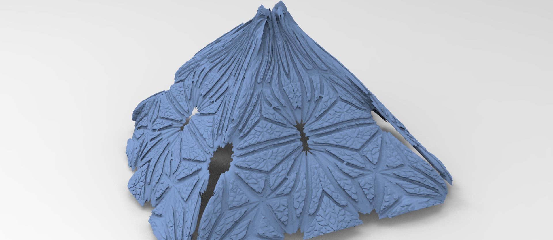 Art Deco Archon pyramid collection  3D model_9