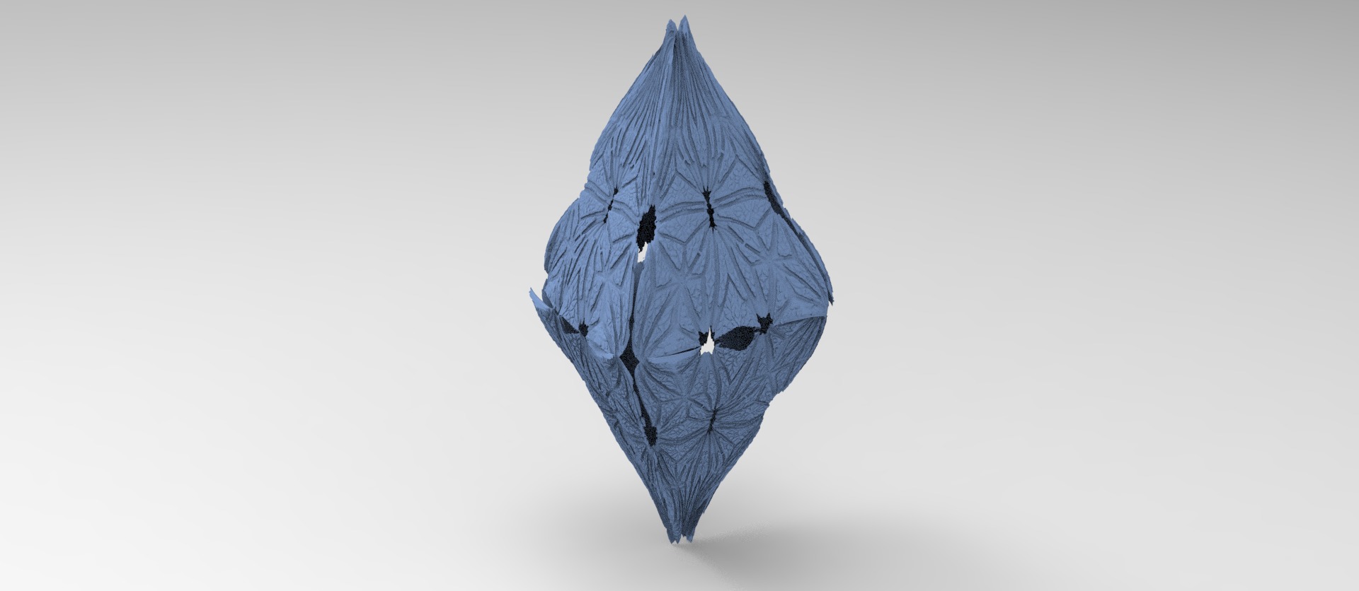 Art Deco Archon pyramid collection  3D model_4