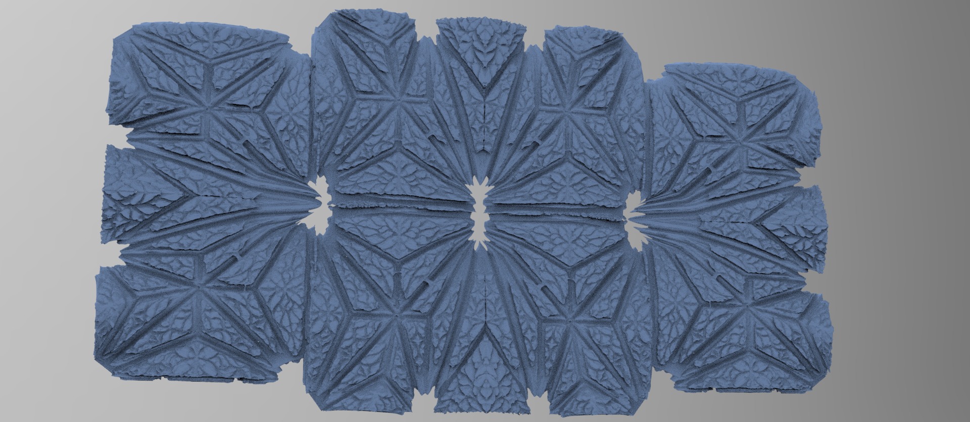 Art Deco Archon pyramid collection  3D model_6