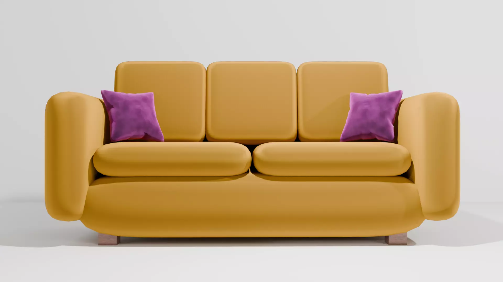 Cozy Sofa Free 3D model