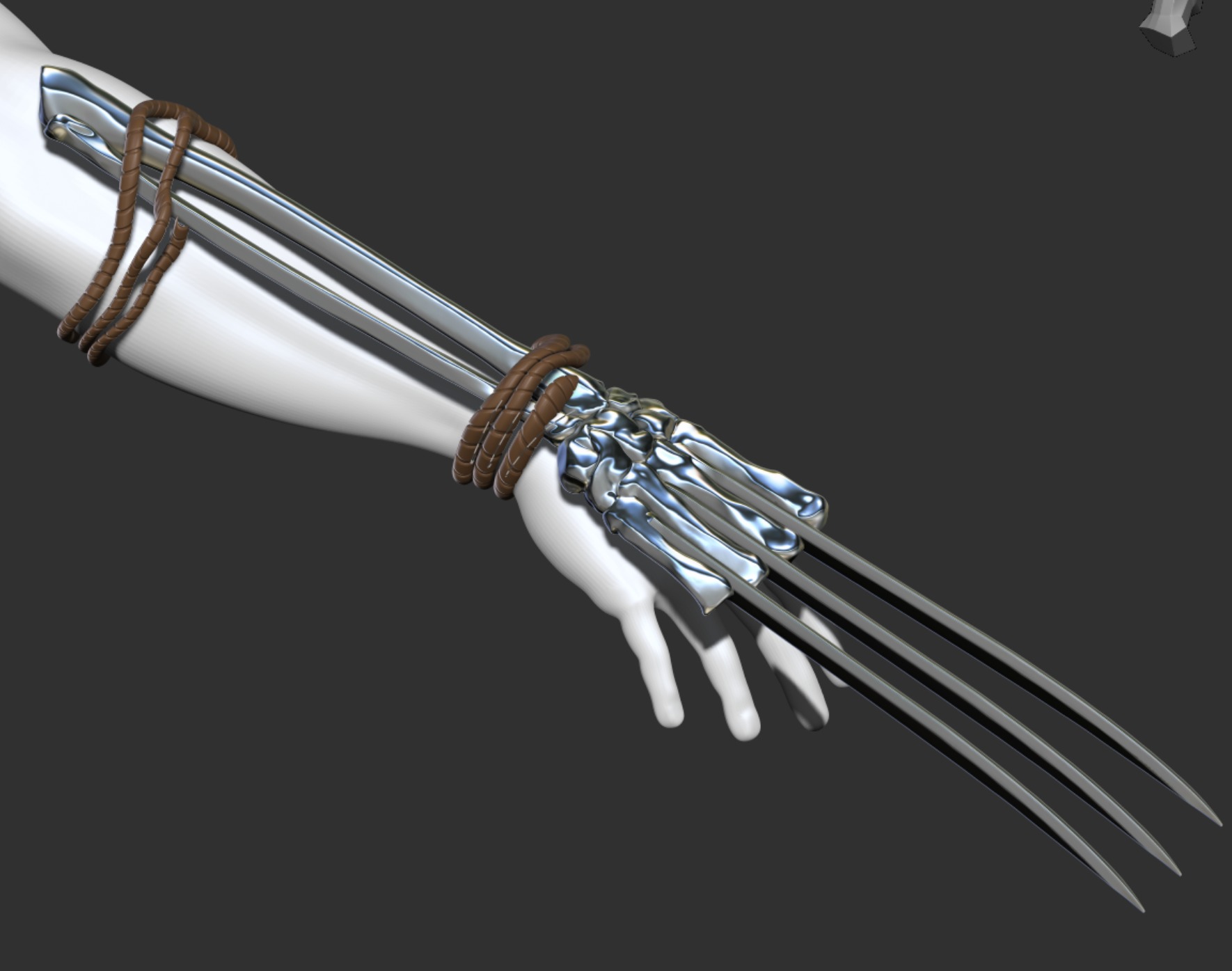 Wolverine Logans Claws Deadpool Deadpool Logan In Parts 3D print model_2