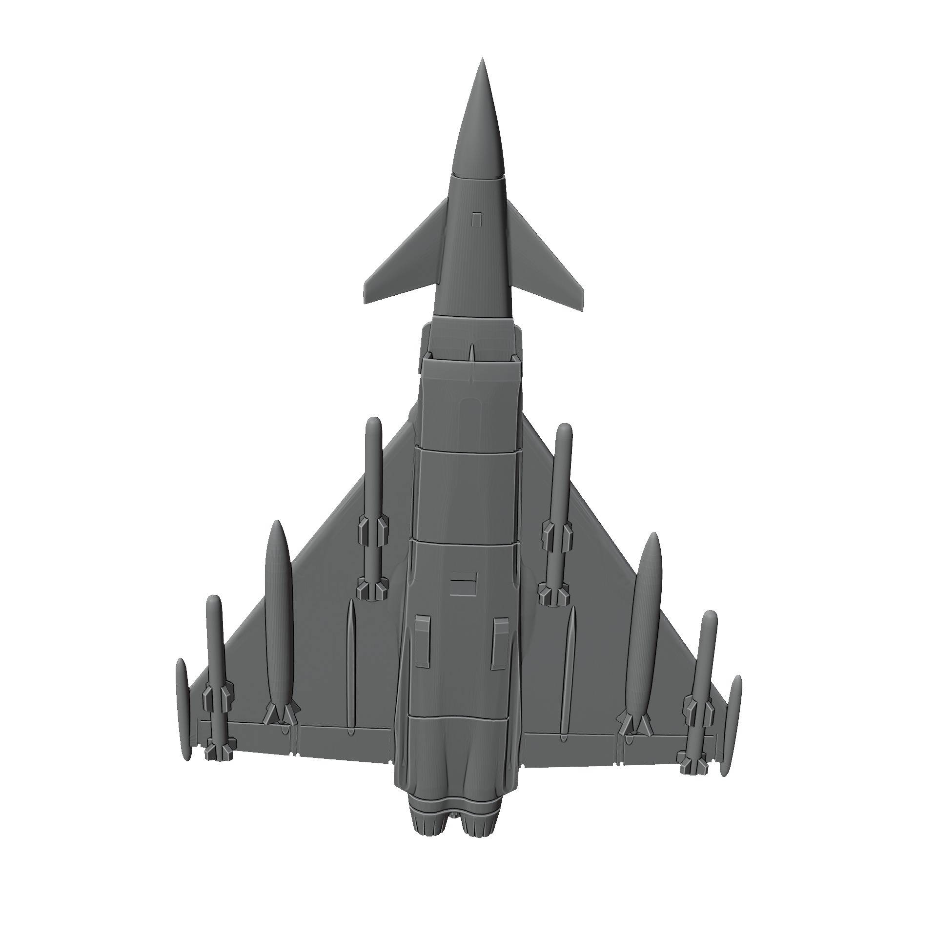 Eurofighter Typhoon 3D print model_7