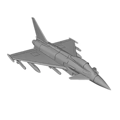 Eurofighter Typhoon 3D print model