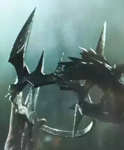 Saurons Crown The Rings of Power T2 Cut into Parts