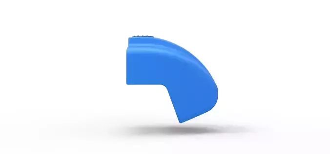 Tail tank of 600 Micro sprint car Scale 1 to 25