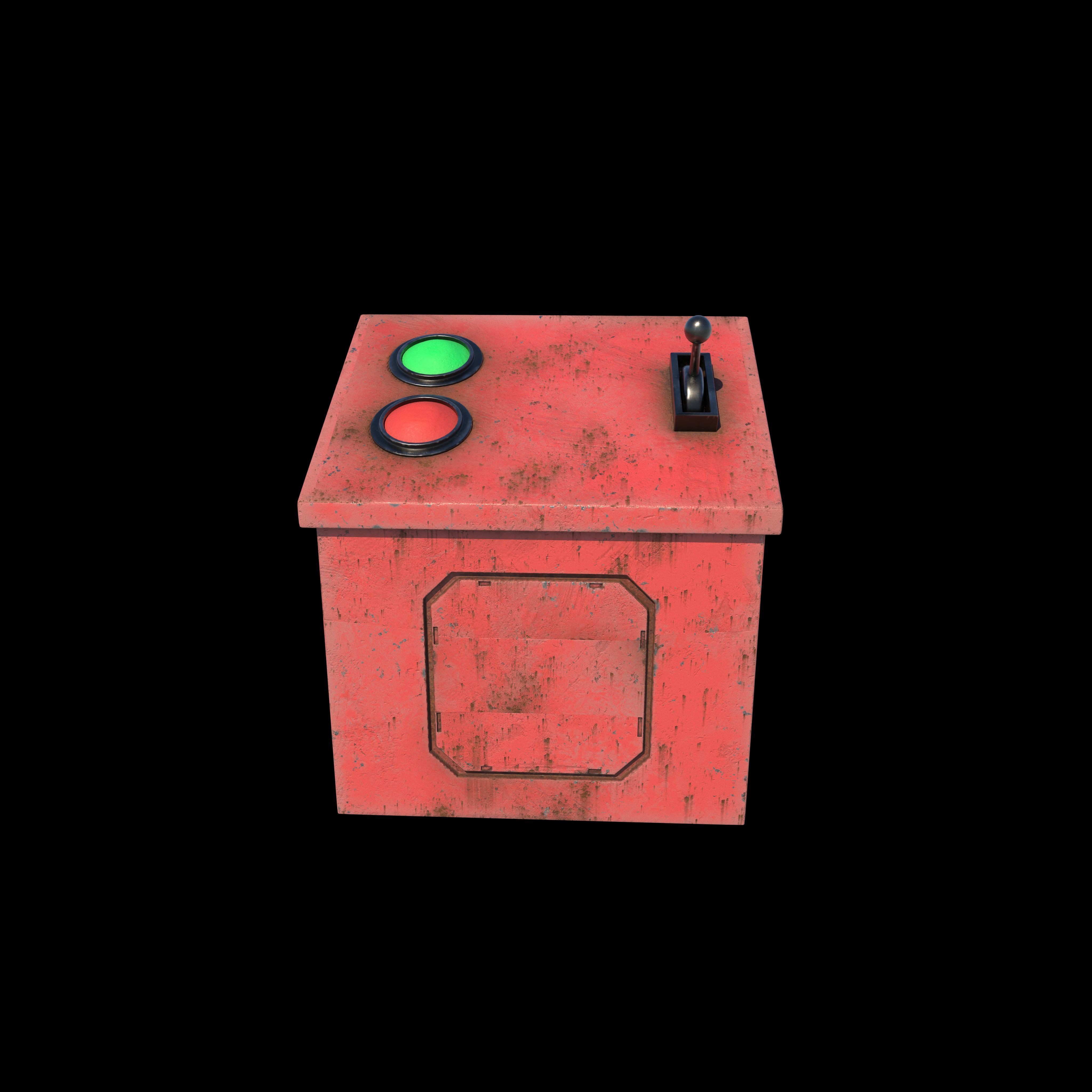 Electrical pane  3D model_3