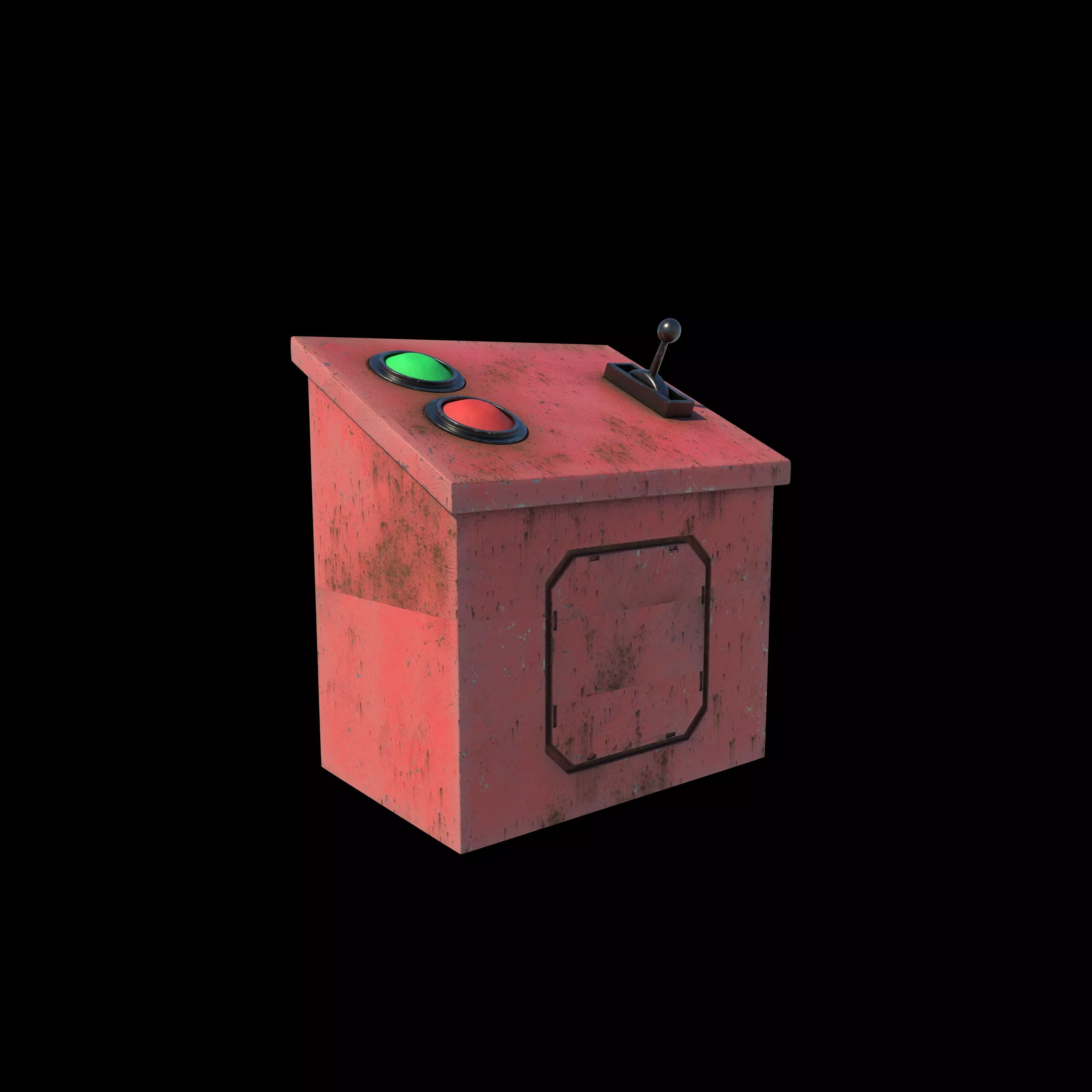 Electrical pane  3D model_0