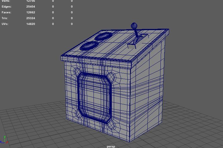 Electrical pane  3D model_10