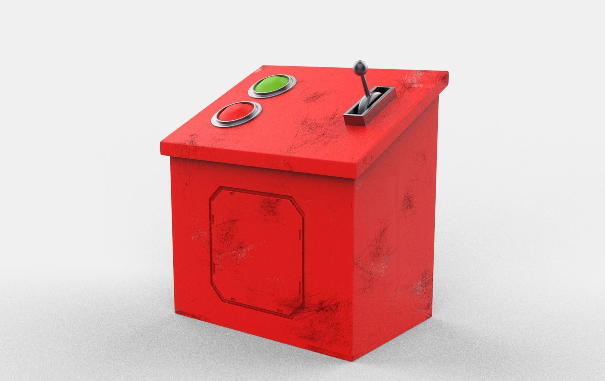 Electrical pane  3D model_7