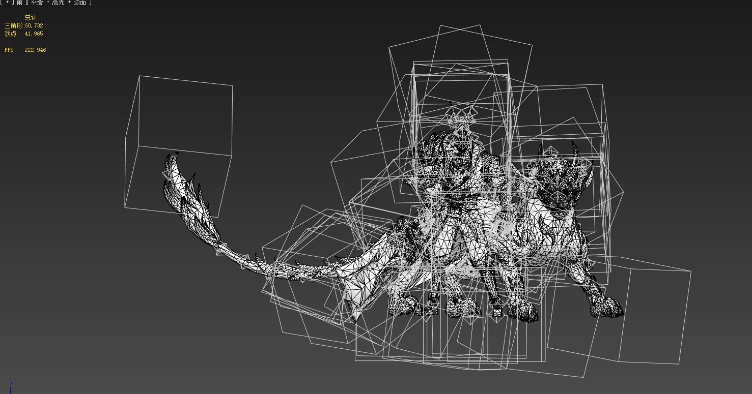 Tiger warrior 3D model_21