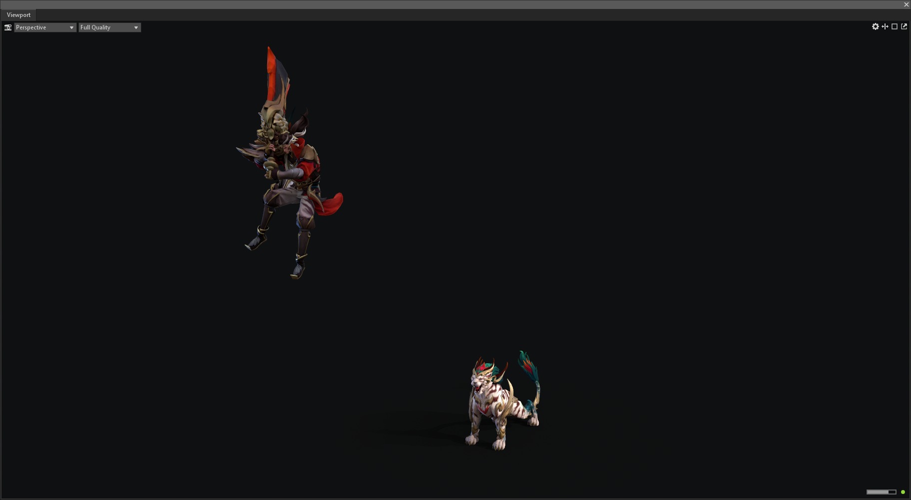 Tiger warrior 3D model_19