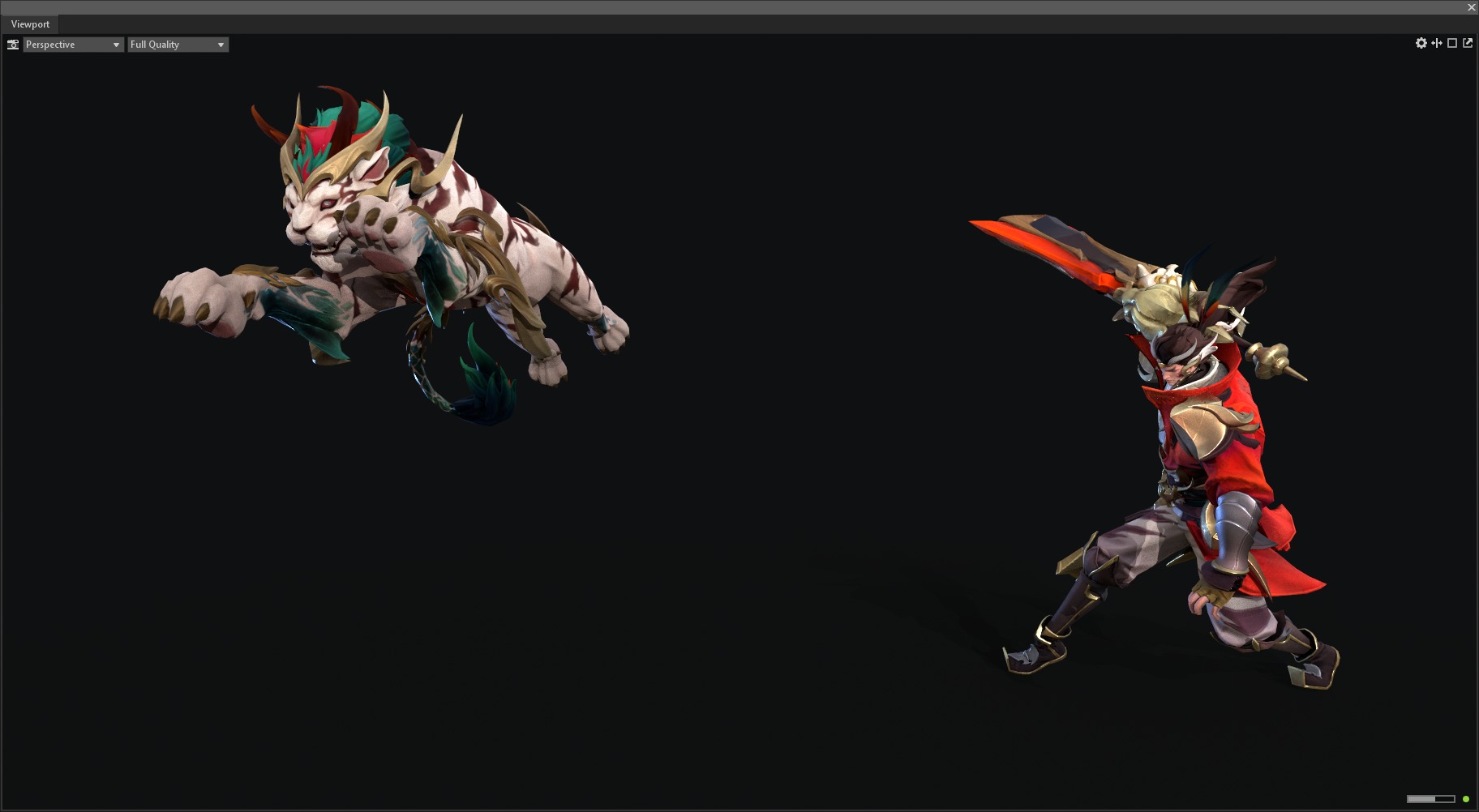 Tiger warrior 3D model_15