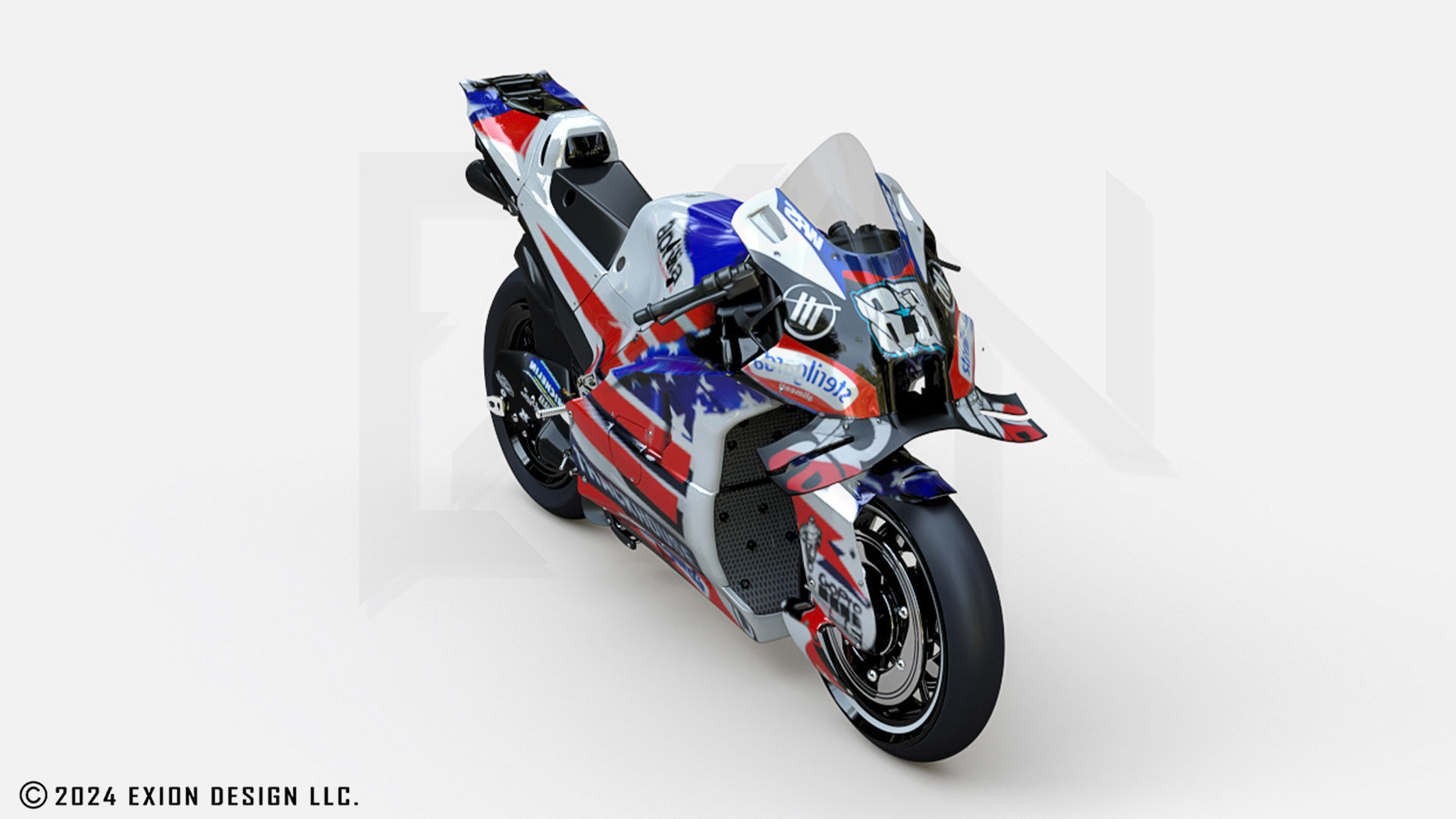 Aprilia RS-GP Trackhouse Racing MotoGP 2024 3D model_4