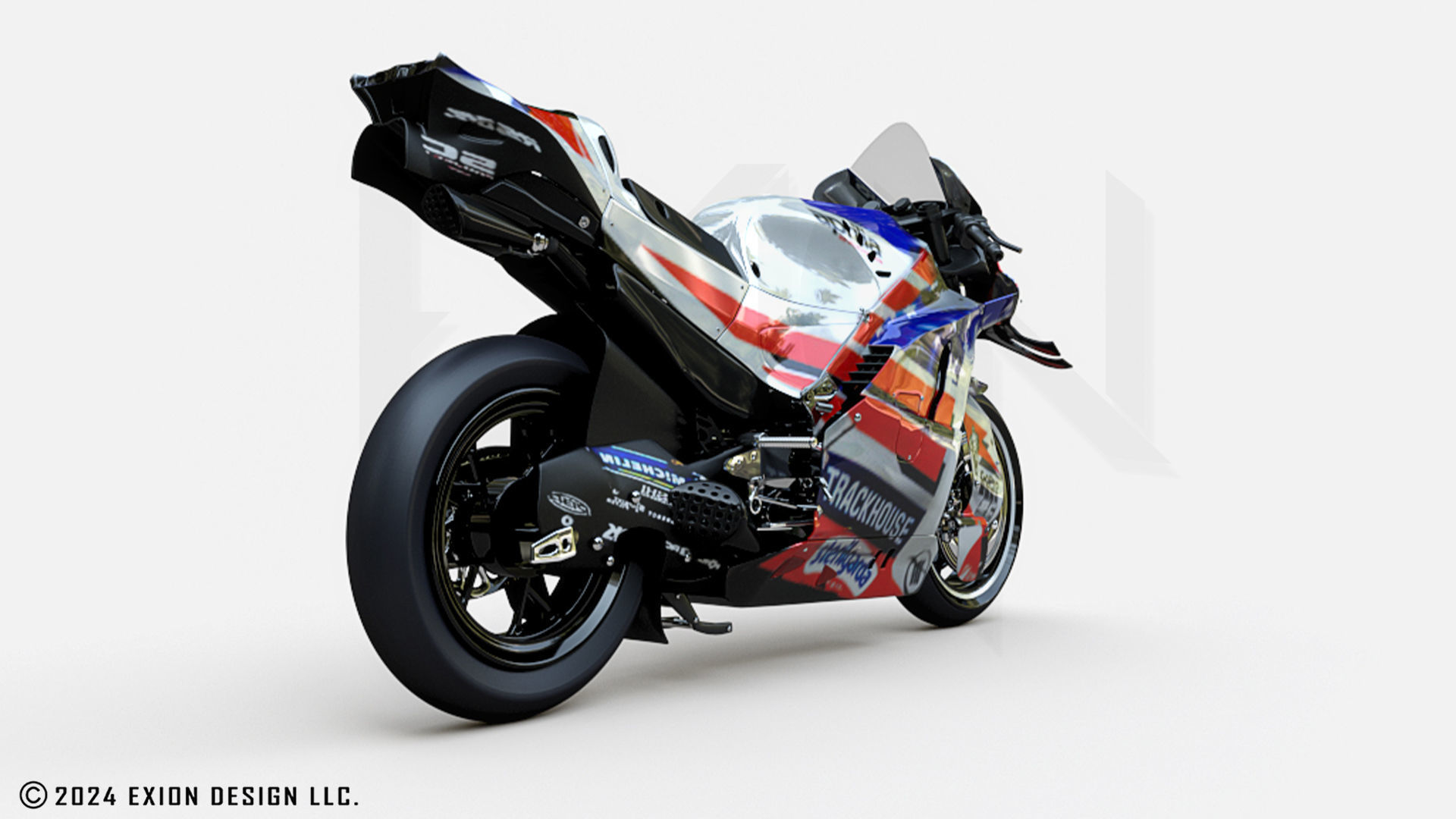 Aprilia RS-GP Trackhouse Racing MotoGP 2024 3D model_5