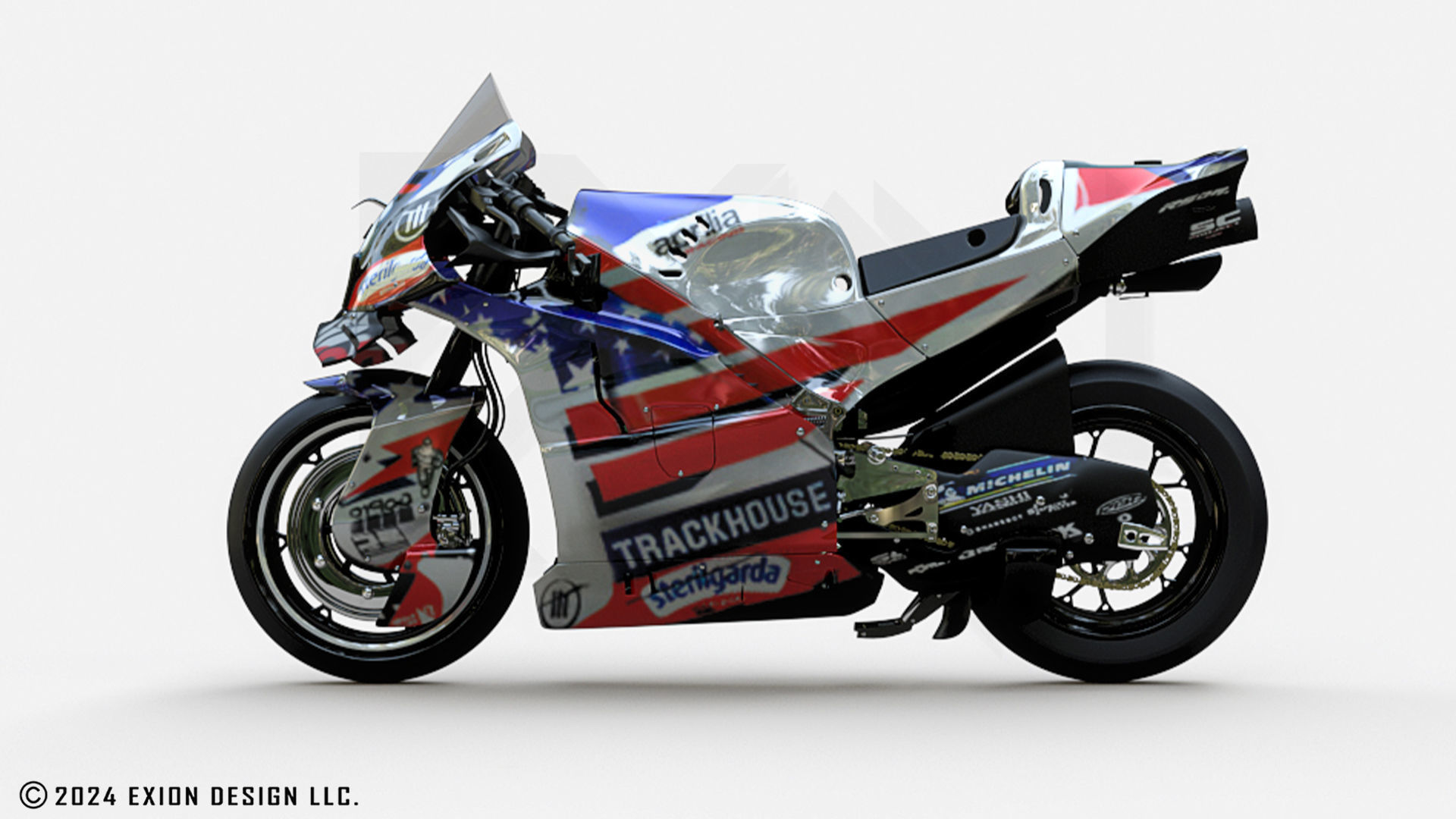 Aprilia RS-GP Trackhouse Racing MotoGP 2024 3D model_6