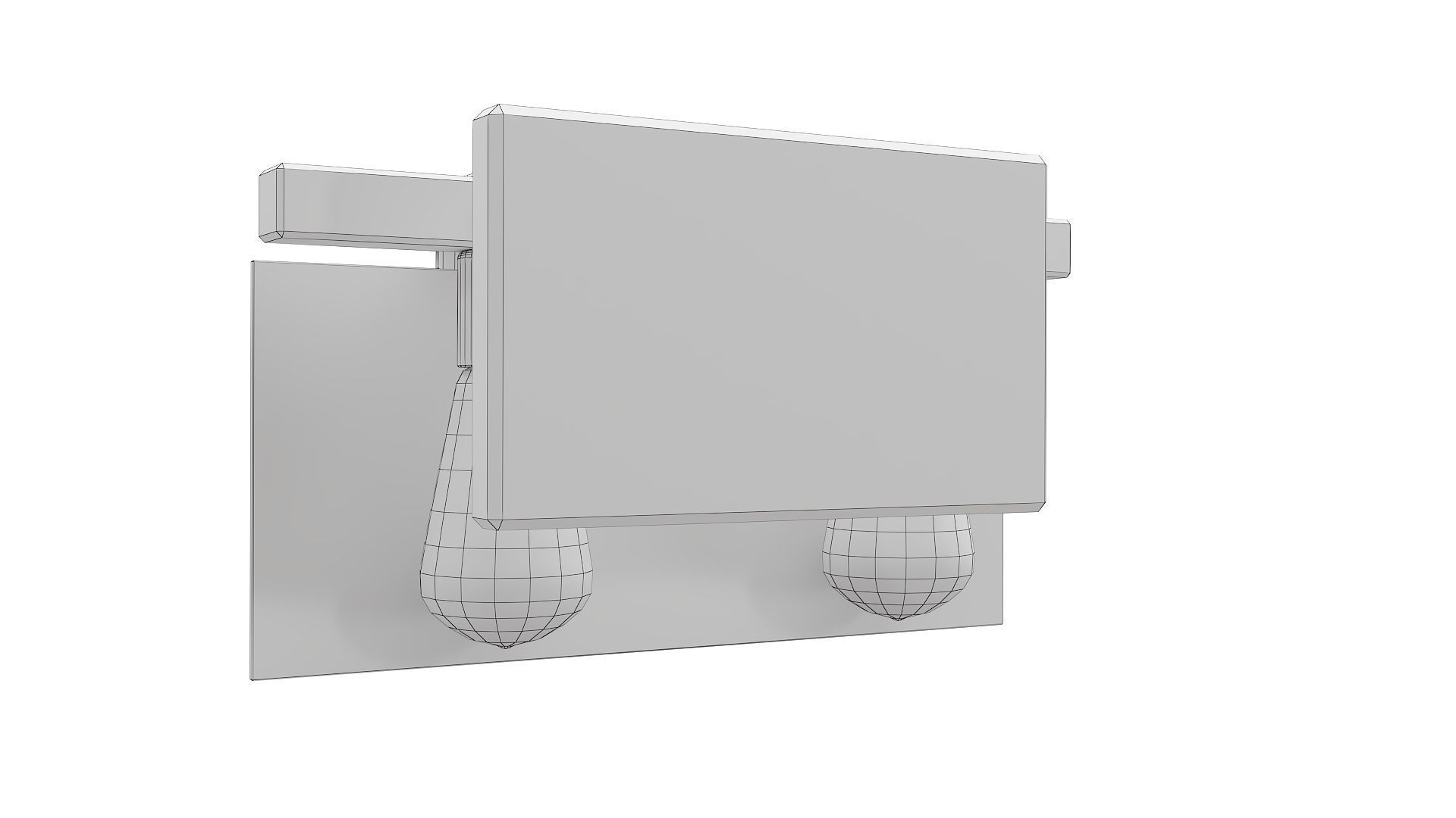 Urban Ambiance Bristol Bath Vanity Wall Light Pack 3D Model Collection_6