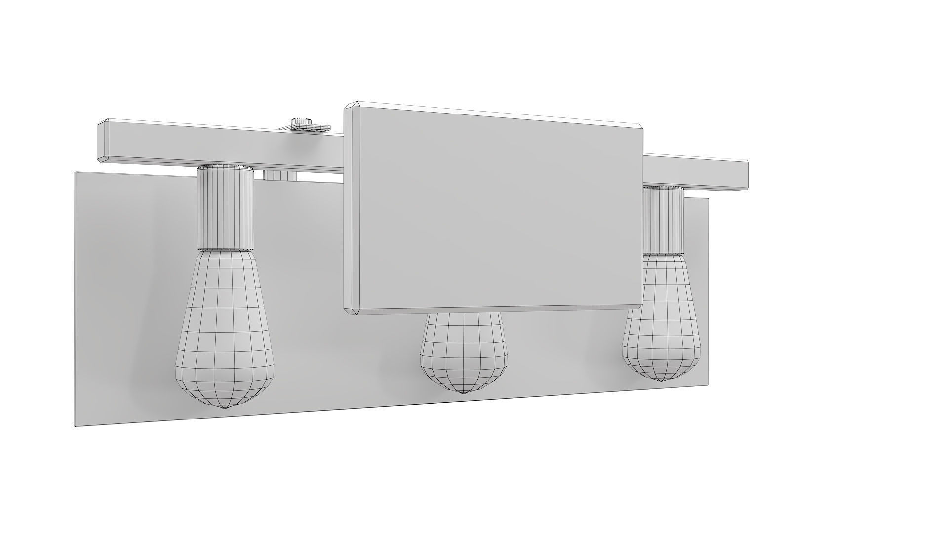 Urban Ambiance Bristol Bath Vanity Wall Light Pack 3D Model Collection_8
