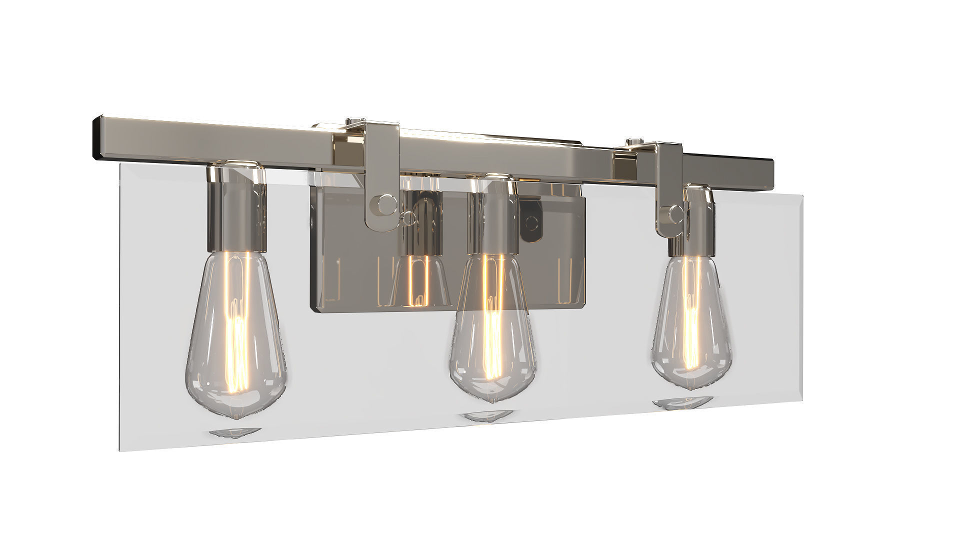 Urban Ambiance Bristol Bath Vanity Wall Light Pack 3D Model Collection_9