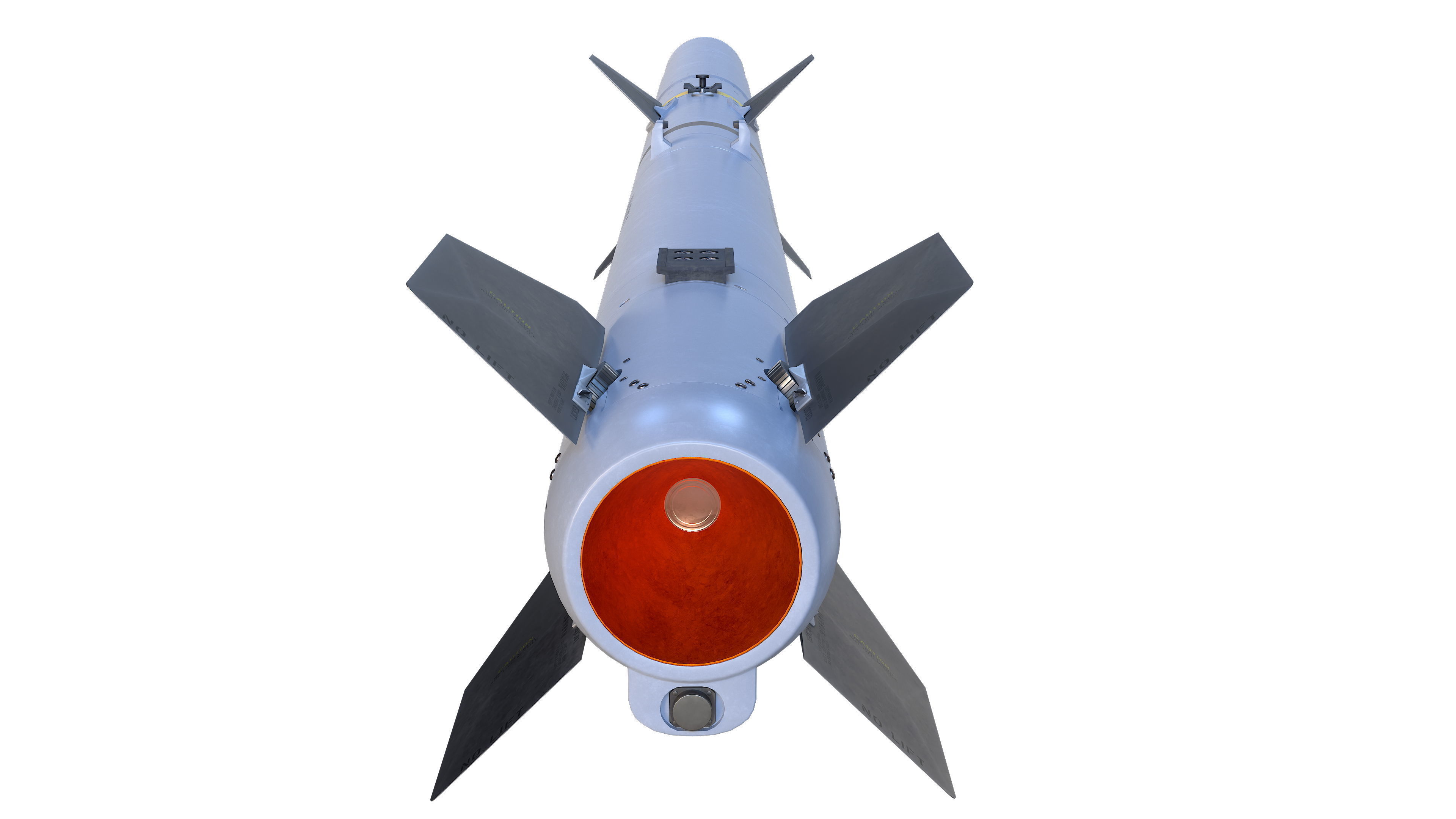 AIM-120C  3D model_4