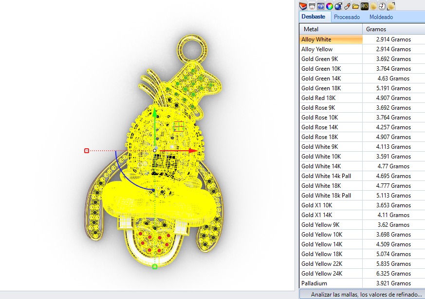 dijes- Colgante goofy dibujo animado -v- 3D print model_6