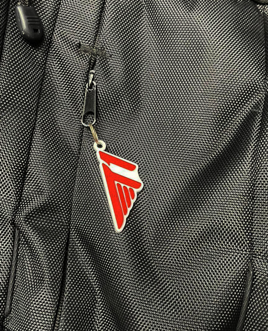T1 league of legends logo keychain 3D print model_2