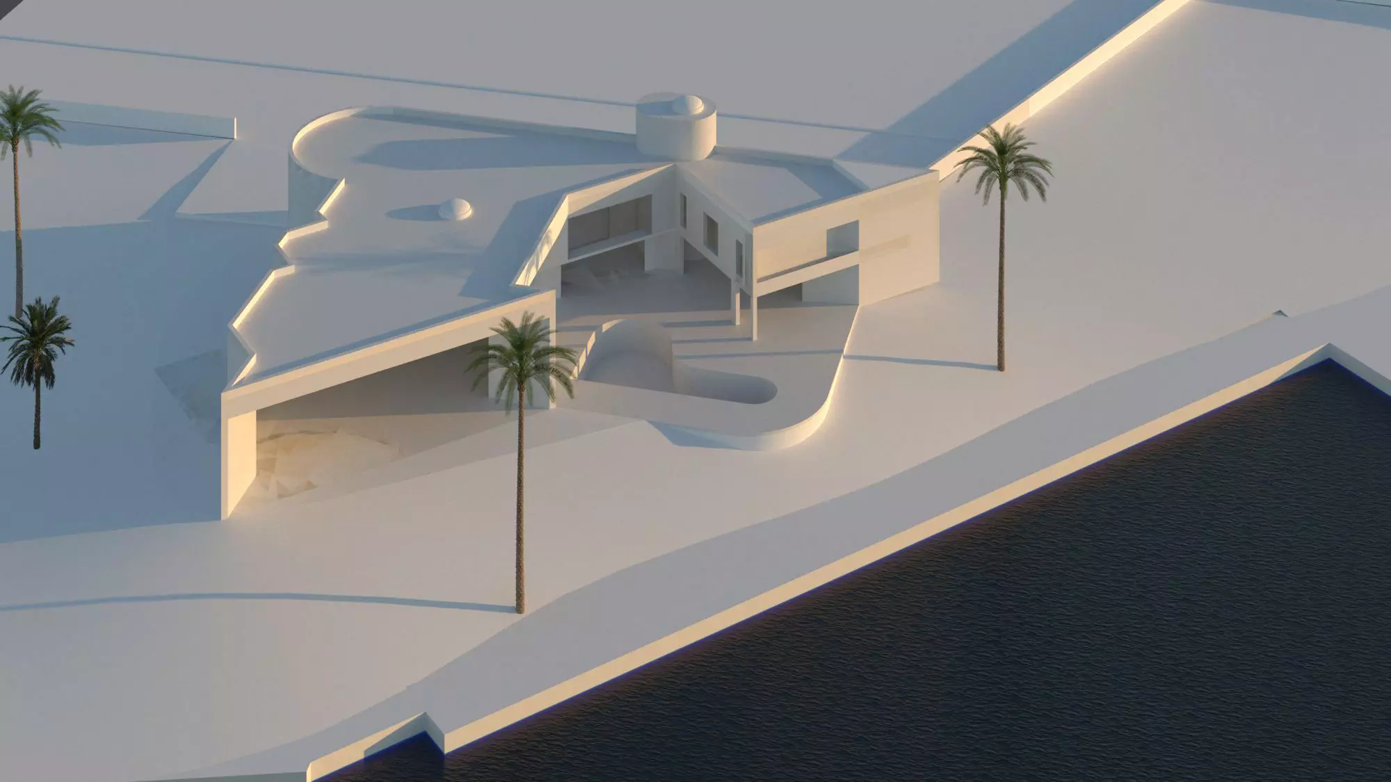 Frank Lopez House from Scarface 3D model_0