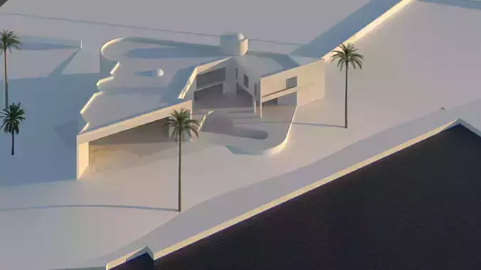 Frank Lopez House from Scarface 3D model