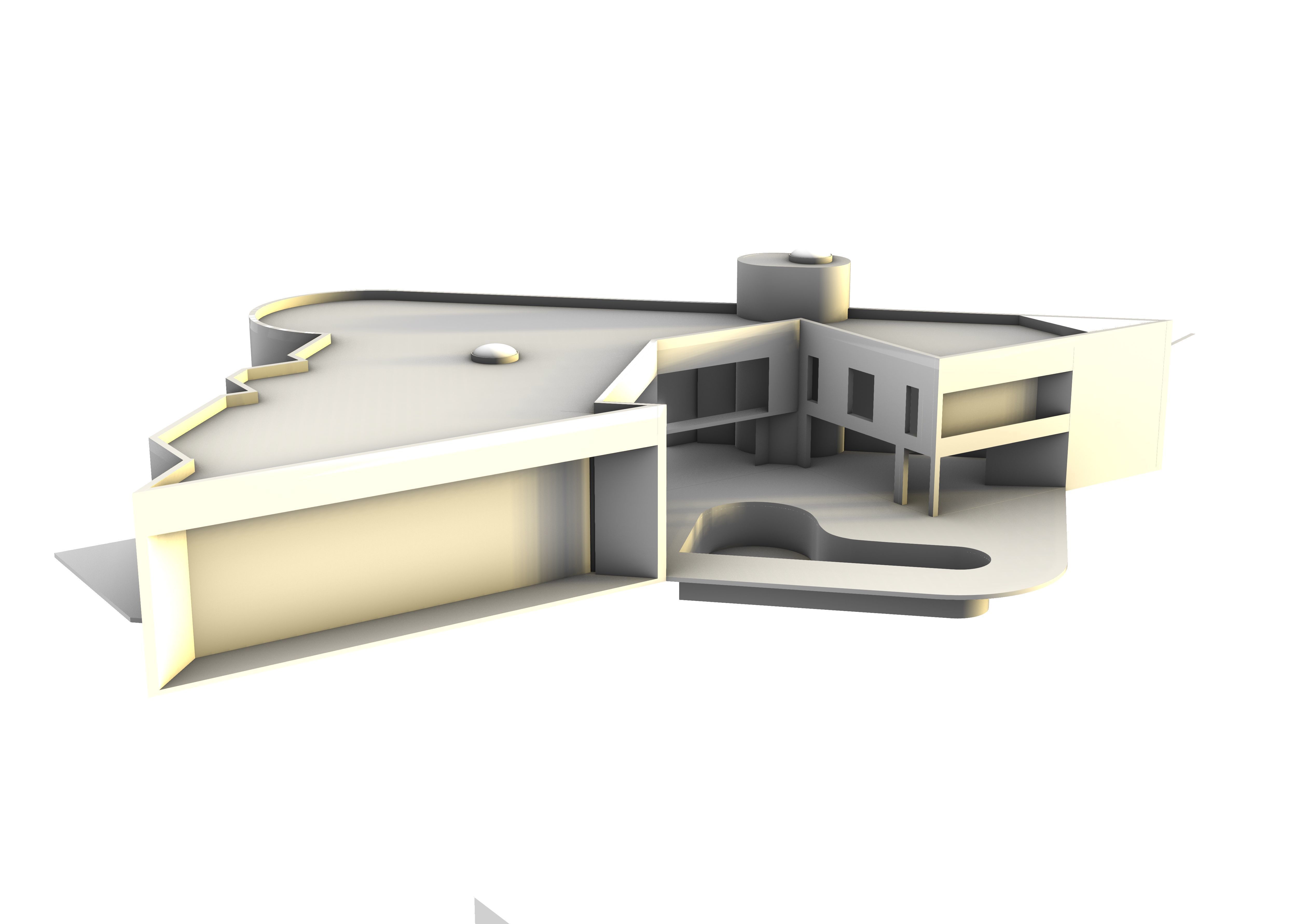 Frank Lopez House from Scarface 3D model_7